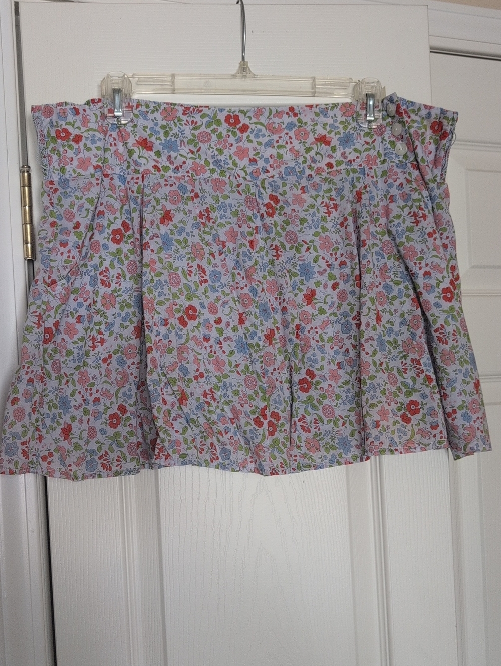 American Eagle Outfitters Floral Skirt - Pink, Red, Blue, Green